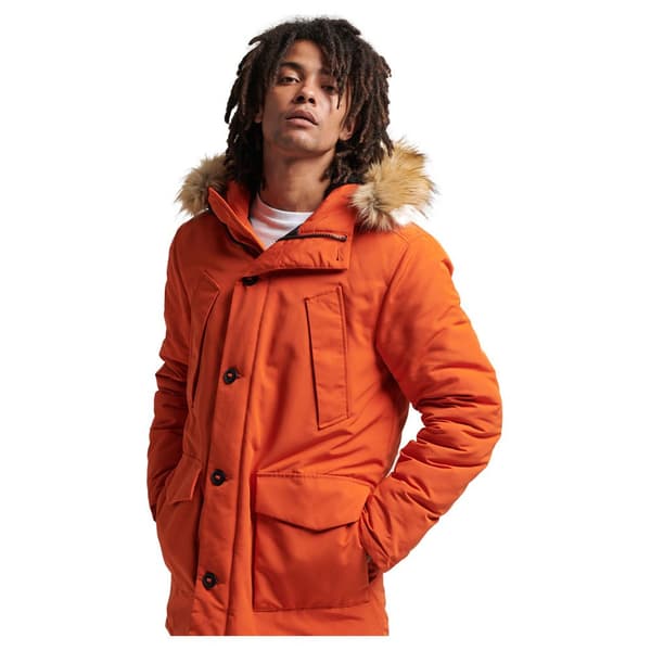 Superdry Takki Vintage Everest Oranssi M Mies