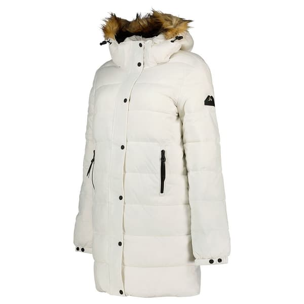 Superdry Jacka Vintage Hooded Mid Layer Mid Vit S Kvinna