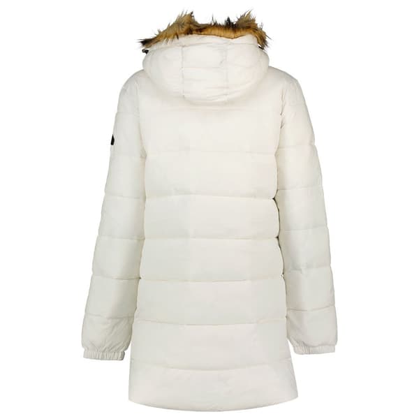 Superdry Jacka Vintage Hooded Mid Layer Mid Vit S Kvinna