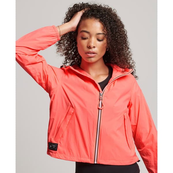 Superdry Jacka Code Sl Lightweight Orange M Kvinna
