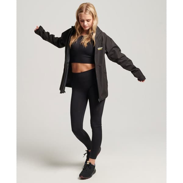Superdry Jacka Waterproof Svart XS Kvinna