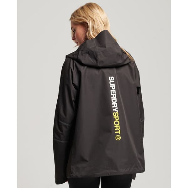 Superdry Jacka Waterproof Svart XS Kvinna