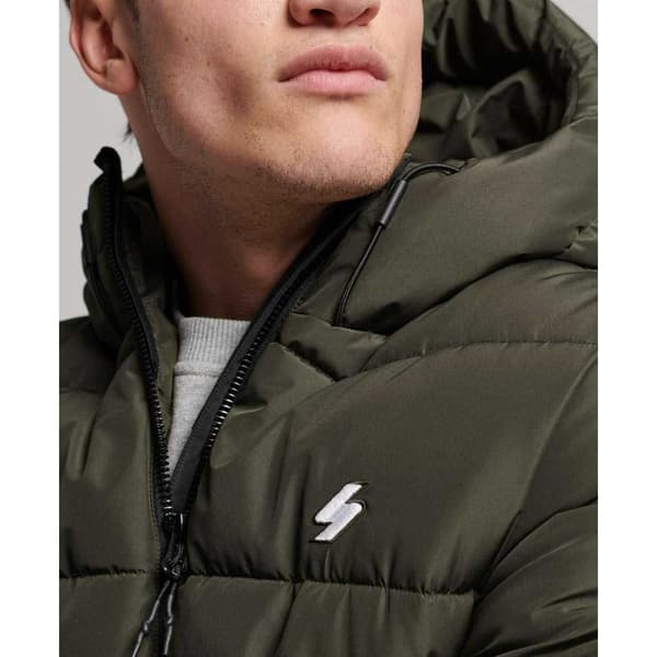 Superdry Pufferjacka Sports Grönt S Man