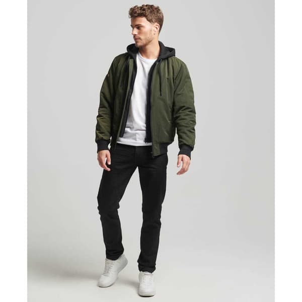 Superdry Bomberjacka Military Grönt L Man
