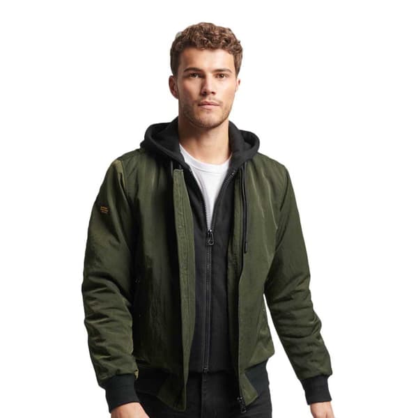 Superdry Bomberjacka Military Grönt L Man