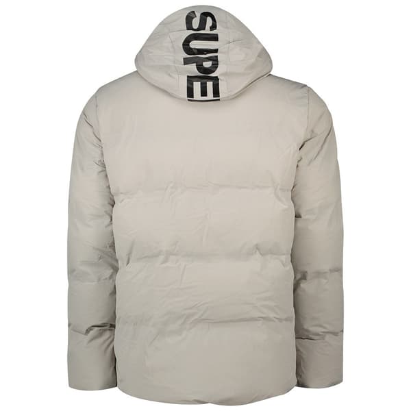 Superdry Pufferjacka Boxy Grå M Man