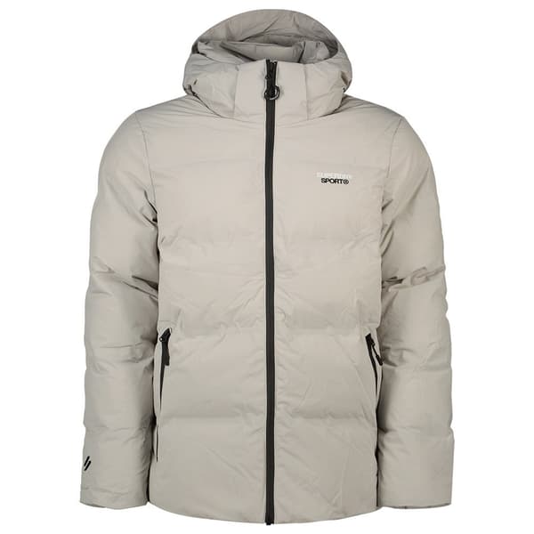 Superdry Pufferjacka Boxy Grå M Man