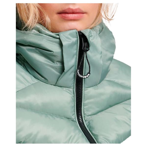 Superdry Vadderad Jacka Fuji Grönt S Kvinna