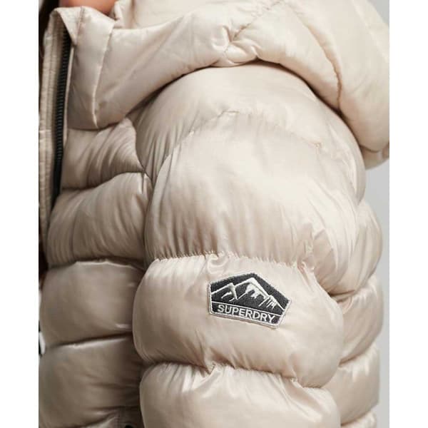 Superdry Vadderad Jacka Fuji Beige XS Kvinna