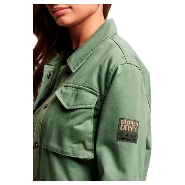 Superdry Takki Military M65 Vihreä S Nainen