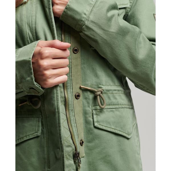 Superdry Takki Military M65 Vihreä S Nainen