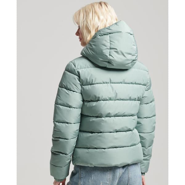 Superdry Pufferjacka Spirit Sports Grönt S Kvinna