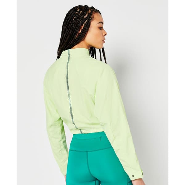Superdry Takki Run Cropped Weatherproof Keltainen M Nainen