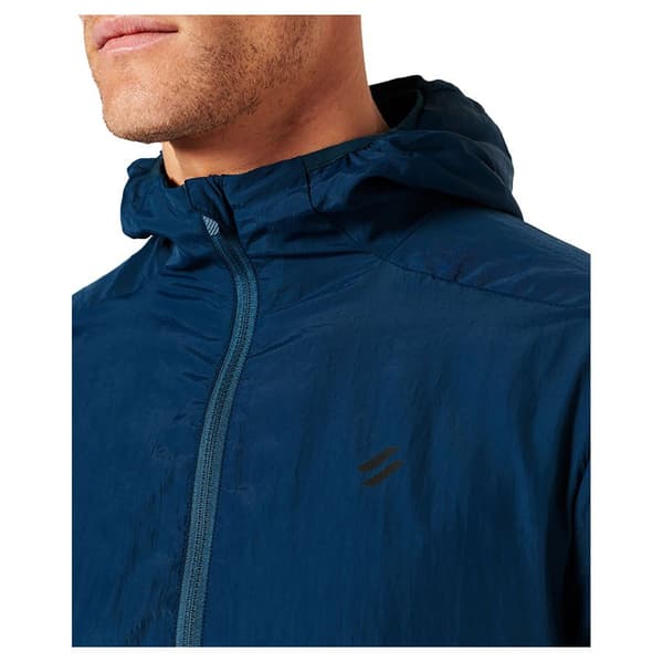 Superdry Jacka Run Blå L Man