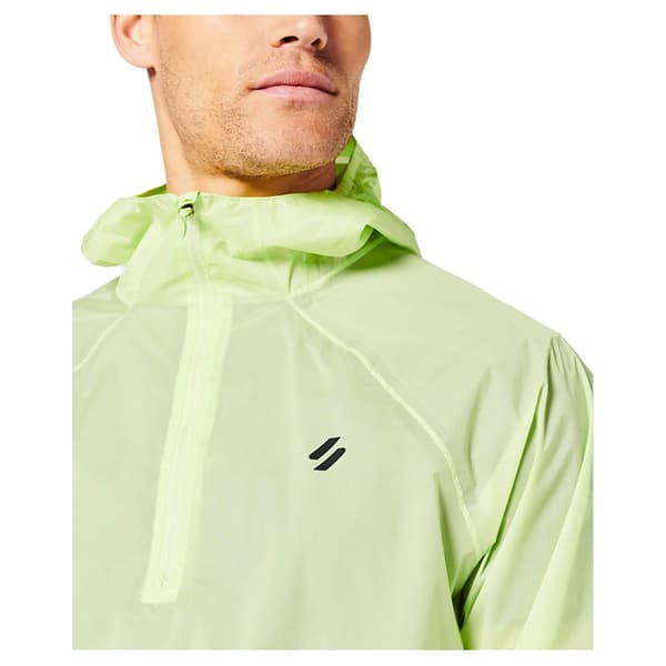 Superdry Run Lw Waterproof Shell Gul XL Man