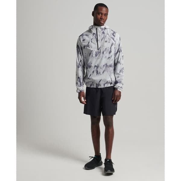 Superdry Run Lw Waterproof Shell Harmaa 2XL Mies