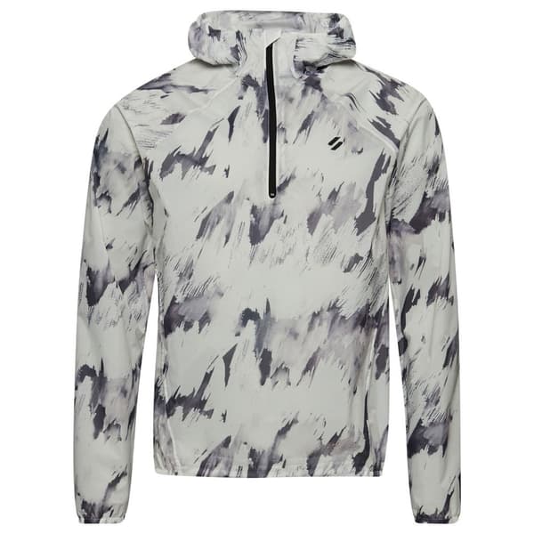 Superdry Run Lw Waterproof Shell Harmaa 2XL Mies
