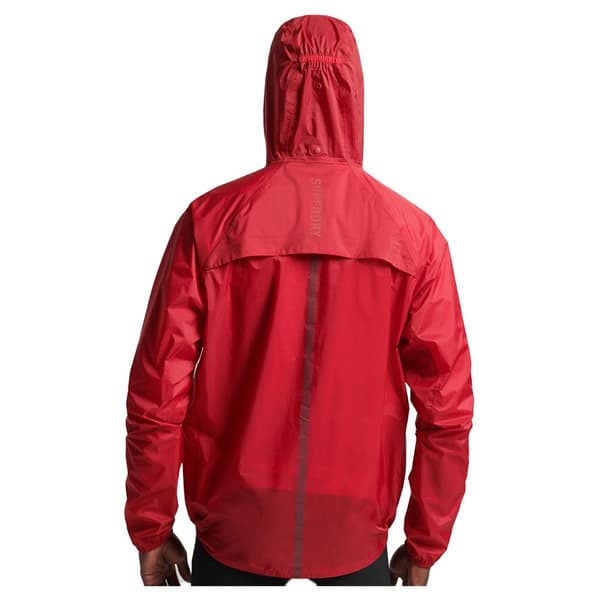 Superdry Run Lw Waterproof Shell Rød XL Mand