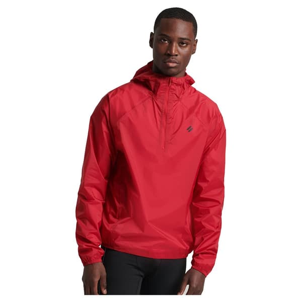 Superdry Run Lw Waterproof Shell Rød XL Mand