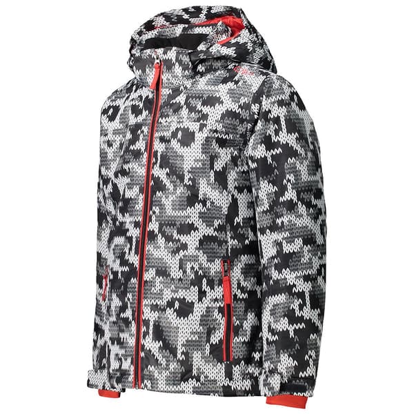 Cmp Jakke Snaps Hood 39w2085 Grå 4 Years Dreng