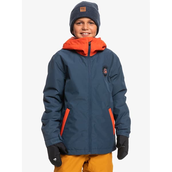 Quiksilver Takki In The Hood Oranssi 10 Years Poika