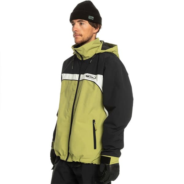 Quiksilver Takki Live Wire Vihreä L Mies