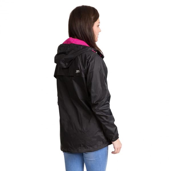 Trespass Jacka Qikpac Svart 2XS Kvinna