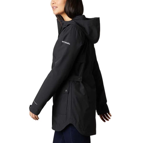 Columbia Jakke Here And There Trench Sort XS Kvinde