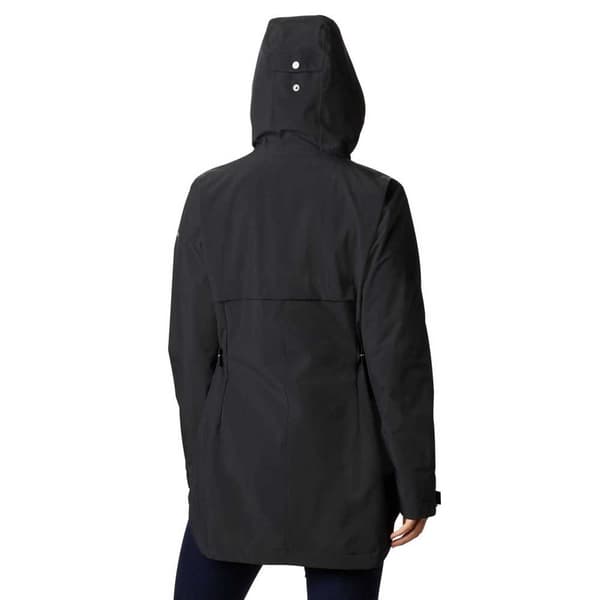 Columbia Jakke Here And There Trench Sort XS Kvinde
