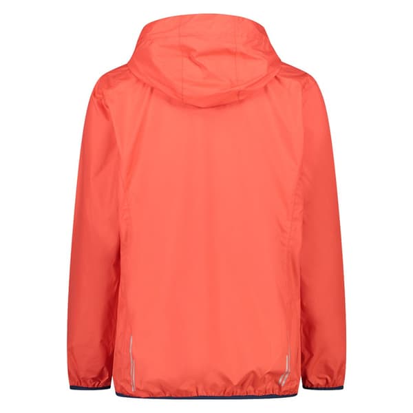 Cmp 32x5796 Rain Fix Hood Rain Fix Hood Jakke Rød XS Kvinde