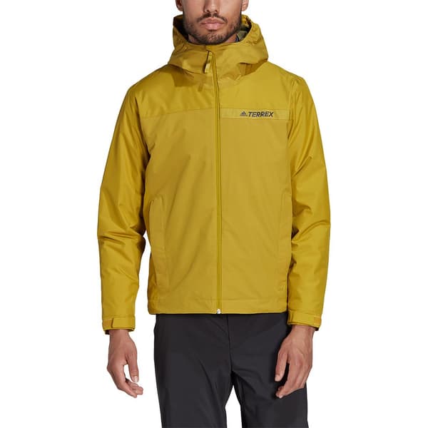 Adidas Jakke Terrex Multi Rain.rdy Primegreen Insulated 2l Rain Brun L Mand