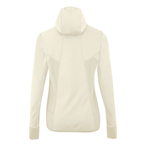 Salewa Fleece Med Huva Puez Hybrid Polarlite Gul M Kvinna