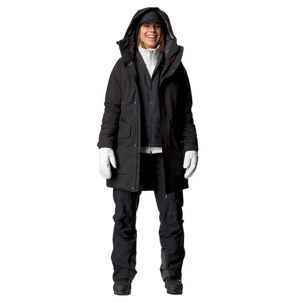 Houdini Parka Fall In Sort S Kvinde