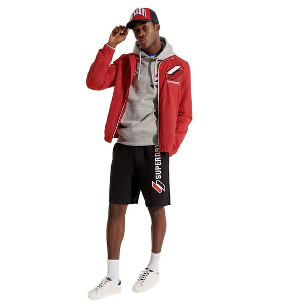 Superdry Jacka Track Cagoule Röd M Man