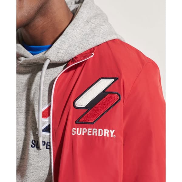 Superdry Jacka Track Cagoule Röd M Man