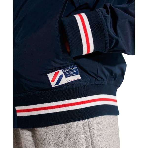 Superdry Jacka Nylon Varsity Blå M Man