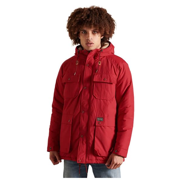 Superdry Jacka Mountain Padded Röd L Man