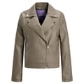 Miniatyrbild 3 av 8: Jack & Jones Läderjacka Gail Faux Biker Brun M Kvinna