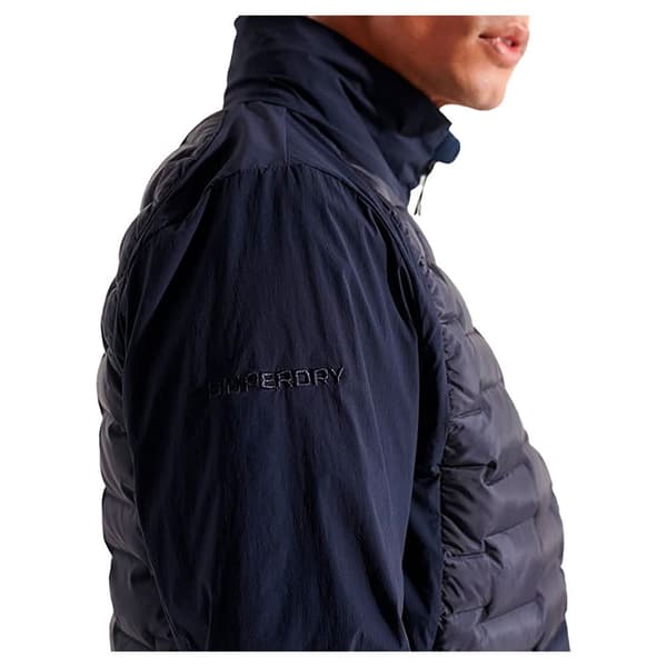 Superdry Jacka Hybrid Blå L Man