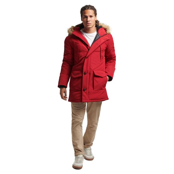 Superdry Jacka Vintage Everest Röd L Man