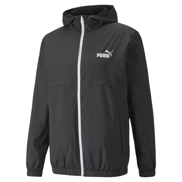 Puma Wp Jacka Essential Solid Svart S Man