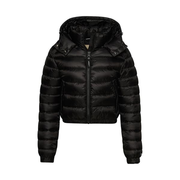 Superdry Takki Code Lwt Crop Sport Padded Musta L Nainen