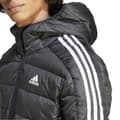 Miniatyrbild 6 av 7: Adidas Sportswear Jacka Essentials 3 Stripes L D H Pa Grå S Man