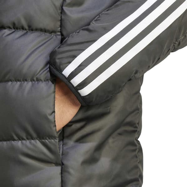 Adidas Sportswear Jacka Essentials 3 Stripes L D H Pa Grå S Man
