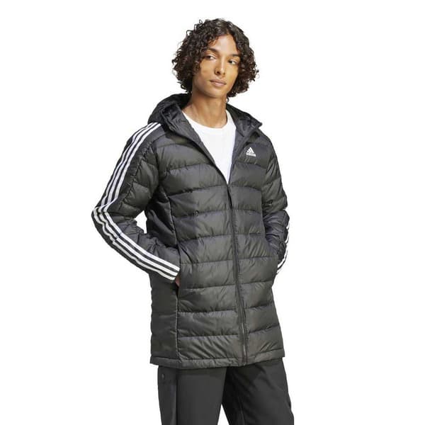 Adidas Sportswear Jakke Essentials 3 Stripes L D H Pa Grå S Mand