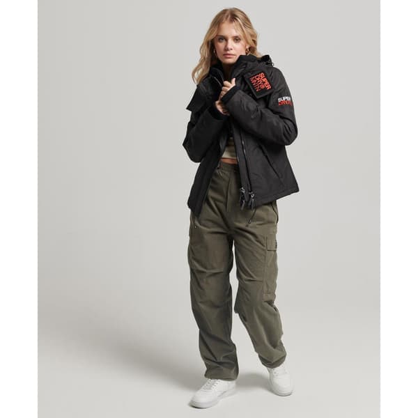 Superdry Jacka Mountain Wincheater Svart XS Kvinna