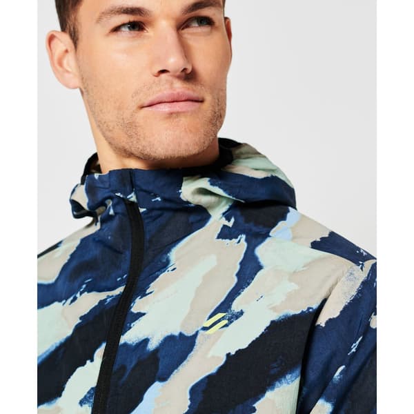 Superdry Jakke Run Blå 2XL Mand