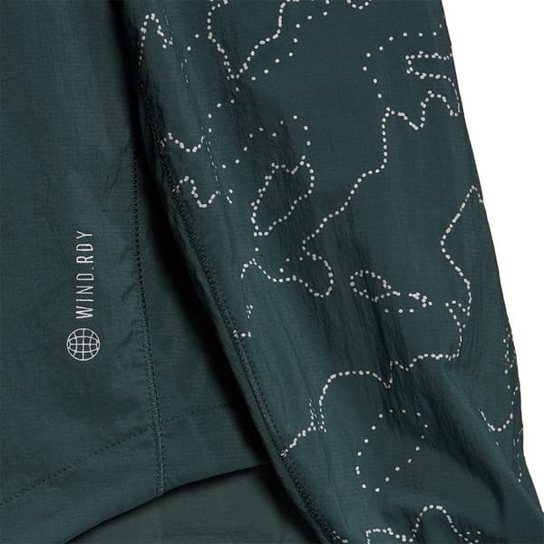 Adidas Jacka Xcity Cover Up Grönt M Kvinna