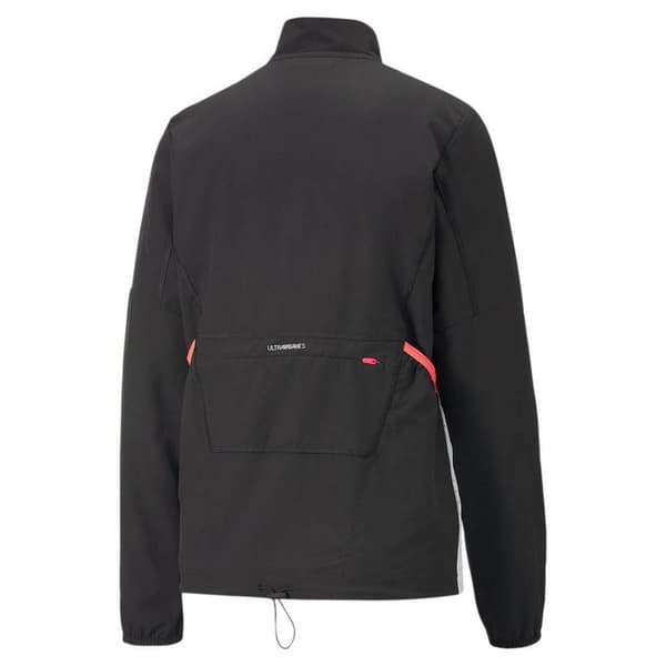 Puma Jacka Ultraweave S Woven Vit,Svart S Kvinna