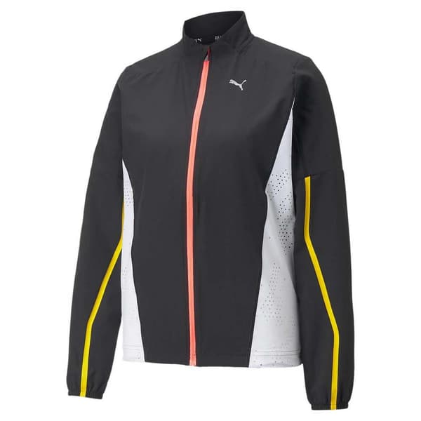 Puma Jacka Ultraweave S Woven Vit,Svart S Kvinna